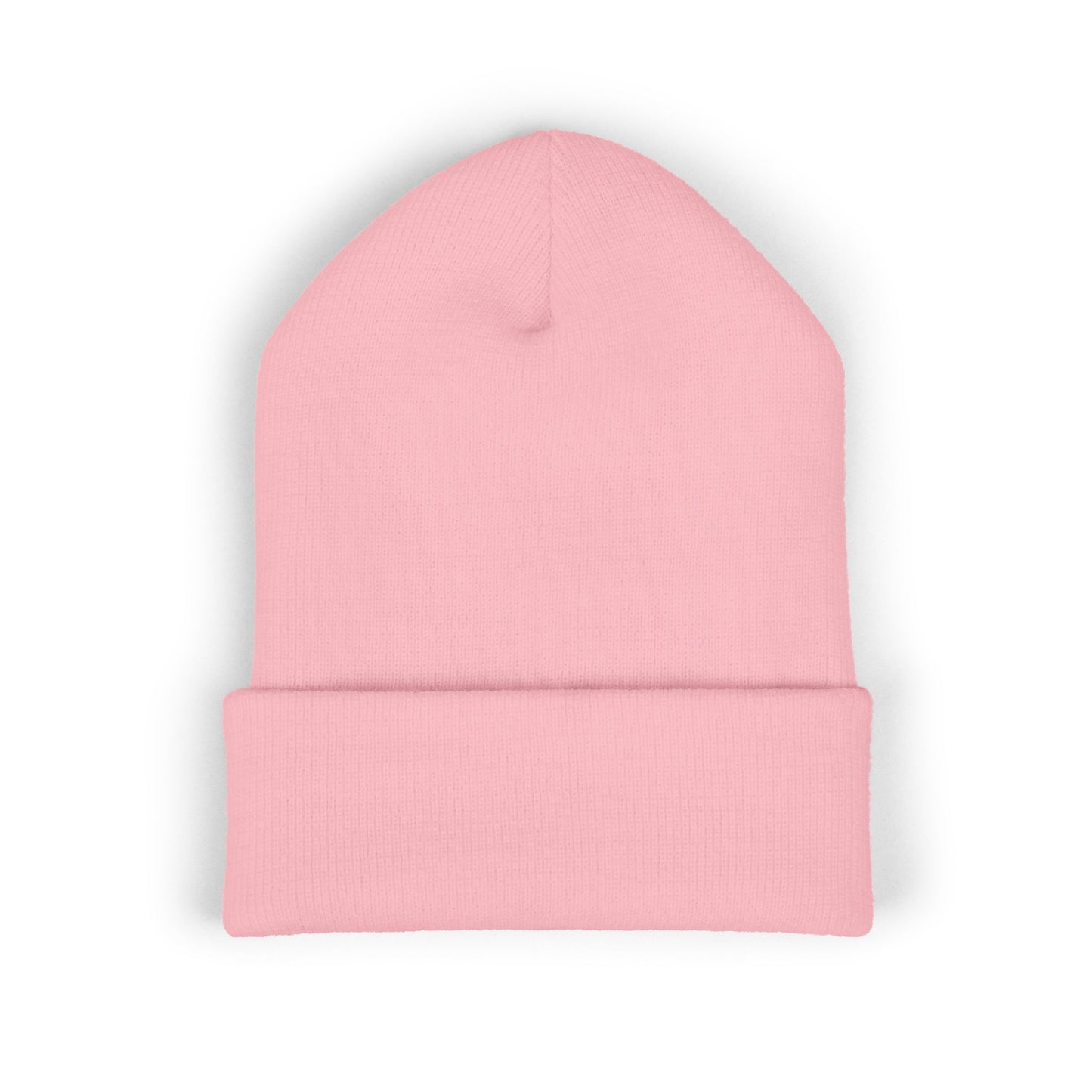 Classic Minimal Patch Knit Beanie