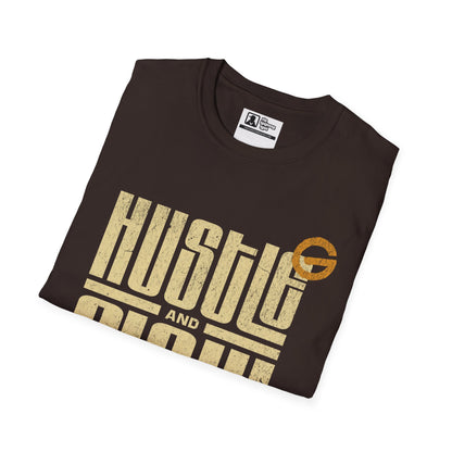 Hustle Flow Retro Gold Tee