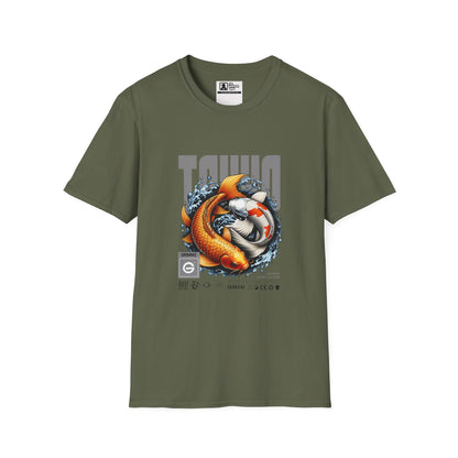 Taiko Koi Wave Graphic Tee