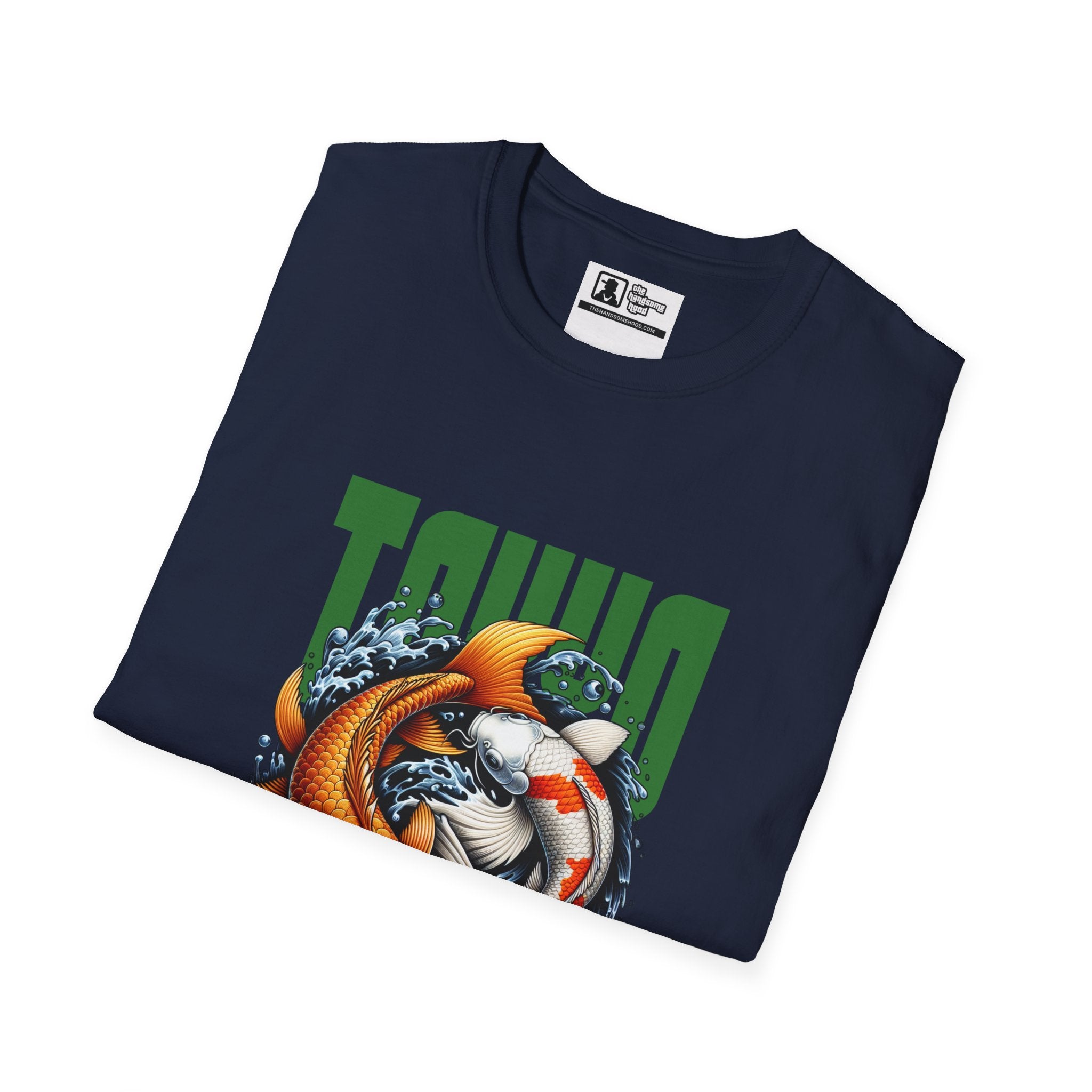 Koi Fish Tokyo Graphic T-Shirt – Japanese Wave Art Tee