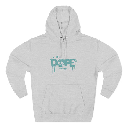 Dope Skull Fleece Hoodie Graphic Streetwear