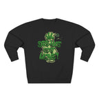 Dreams Cost Money Crewneck Sweatshirt – Green Graffiti Money Graphic