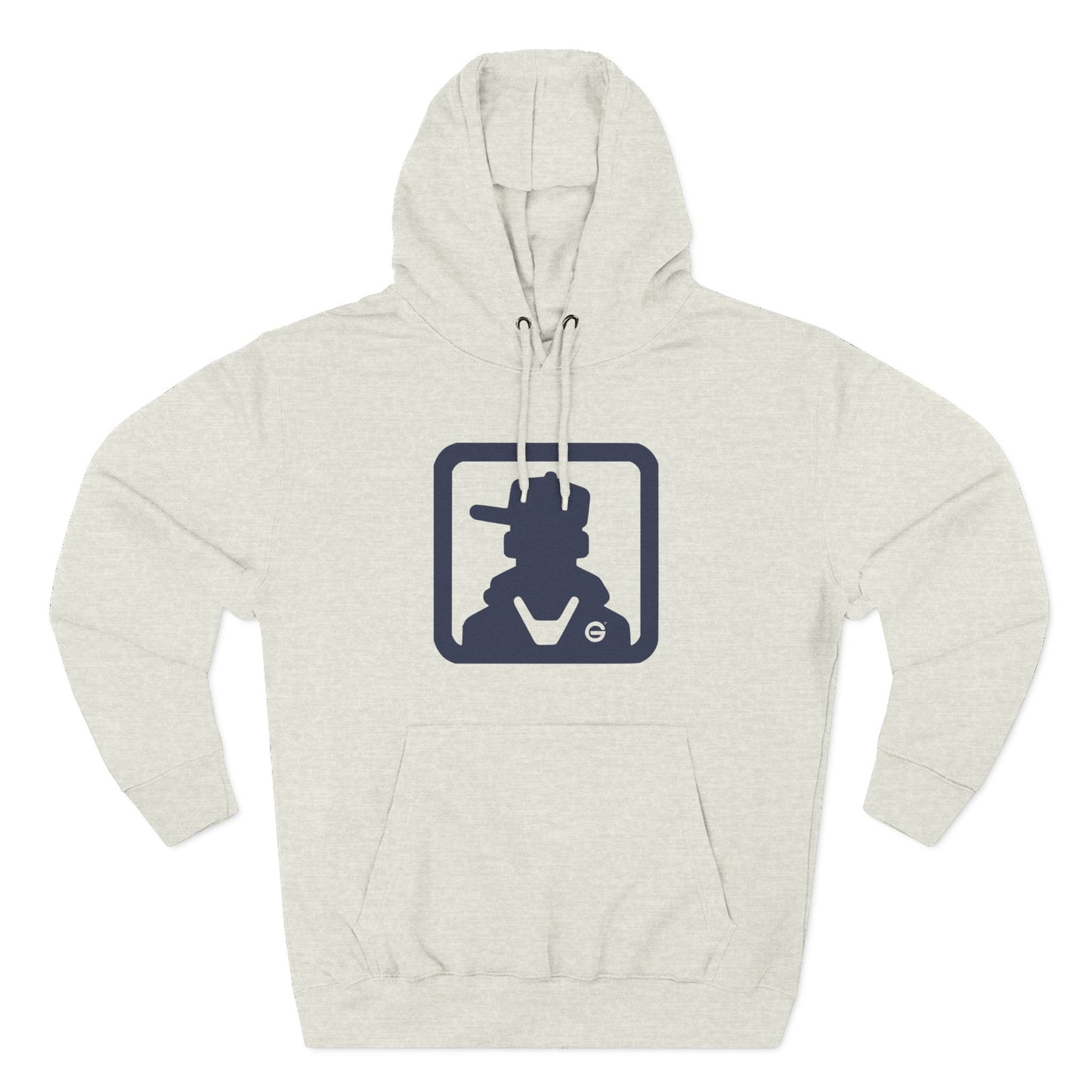 Minimalist Cowboy Silhouette Hoodie — Western Graphic Pullover