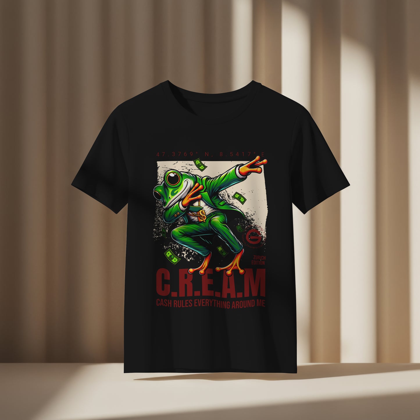 GRIMMZ UNISEX T-SHIRT CREAM