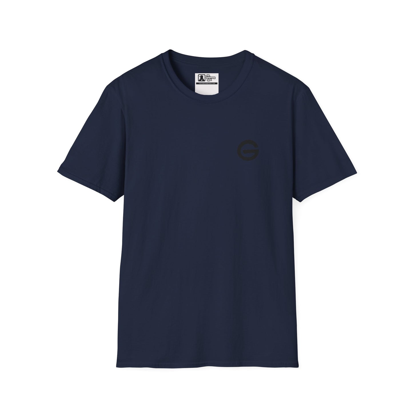 Minimal Monochrome Silhouette Logo Tee