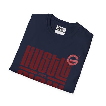 Hustle Flow Motivational Streetwear Tee