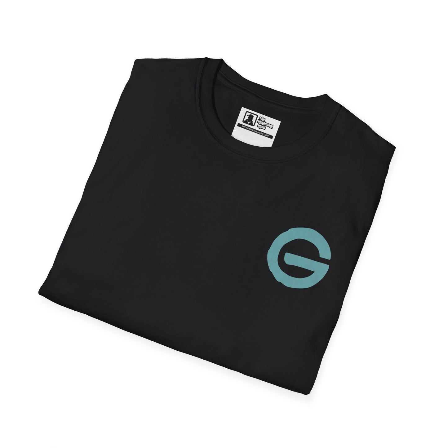 Minimal Teal 'G' Logo T-Shirt