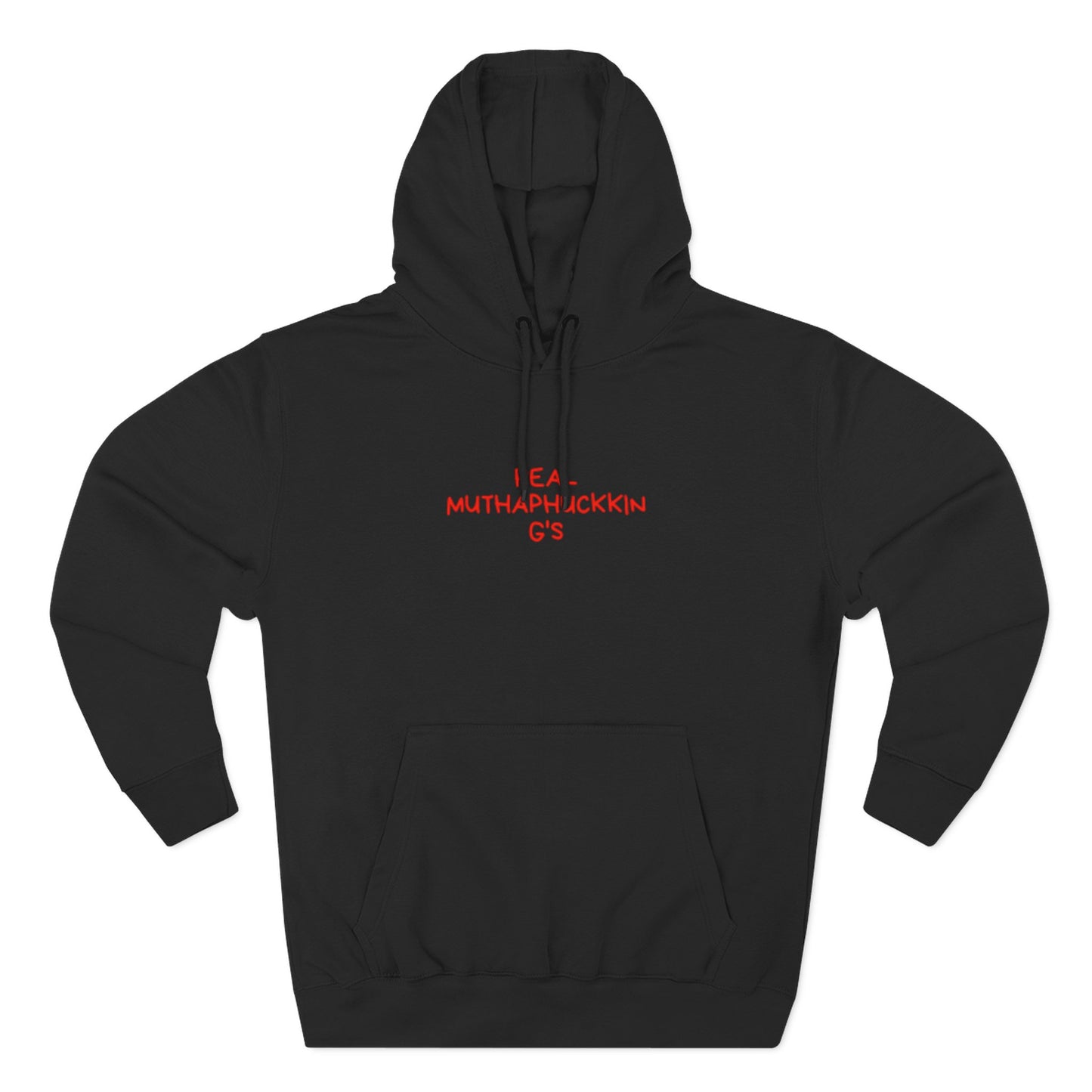 Red Brushstroke G Logo Hoodie