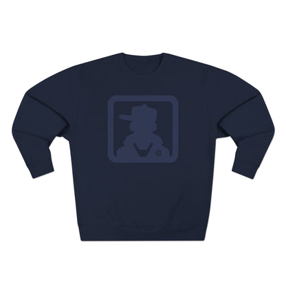Silhouette Coach Logo Sweatshirt