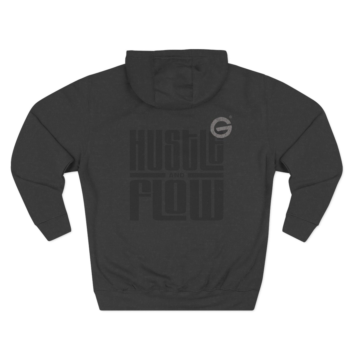Hustle Flow Motivational Fleece Hoodie