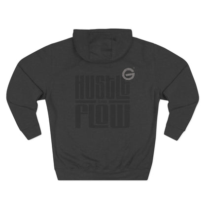 Hustle Flow Motivational Fleece Hoodie