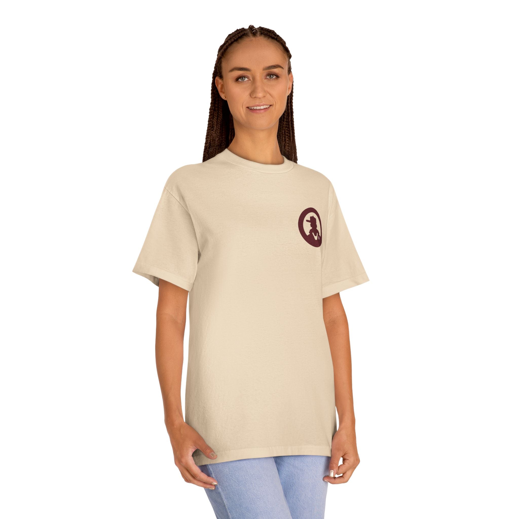 T-Shirt — Minimalist Detective Silhouette Tee