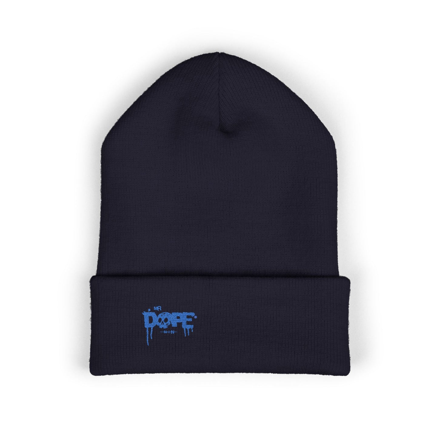 Embroidered Dope Streetwear Knit Beanie