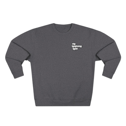 Retro Orange 'G' Graphic Crewneck Sweatshirt