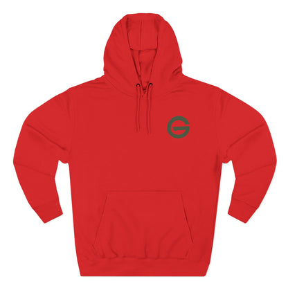 Minimalist Green 'G' Logo Hoodie
