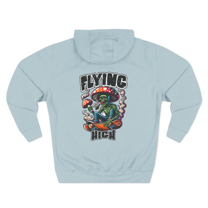 Flying High Mushroom Skateboard Hoodie