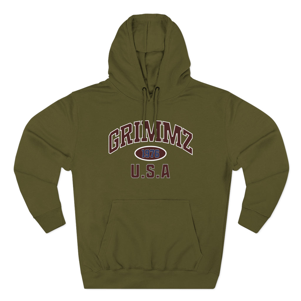 Grimmz U.S.A. Classic Fleece Hoodie