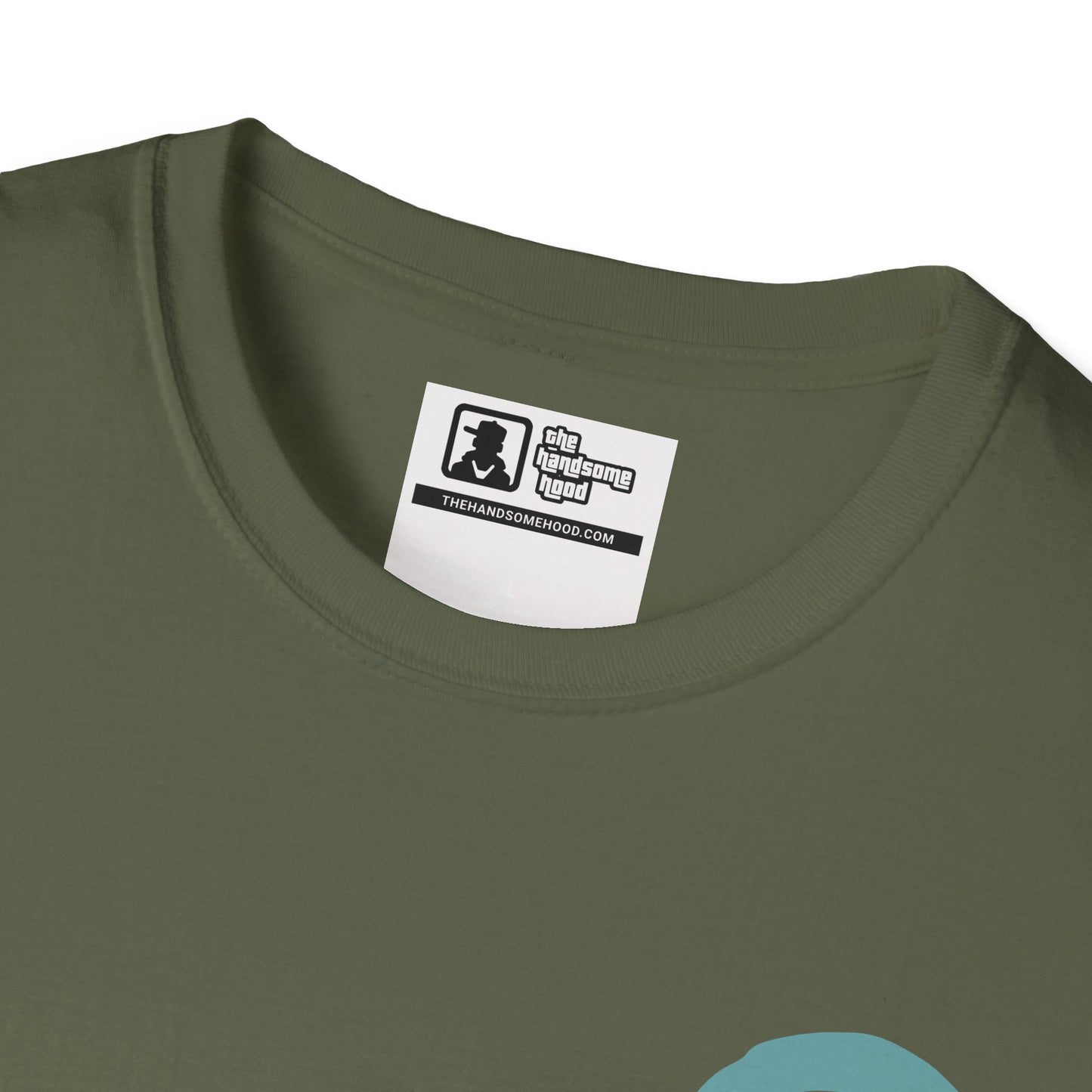 Minimal Teal 'G' Logo T-Shirt