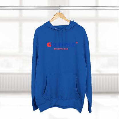 GRIIMZ Bold Red Blue Hoodie