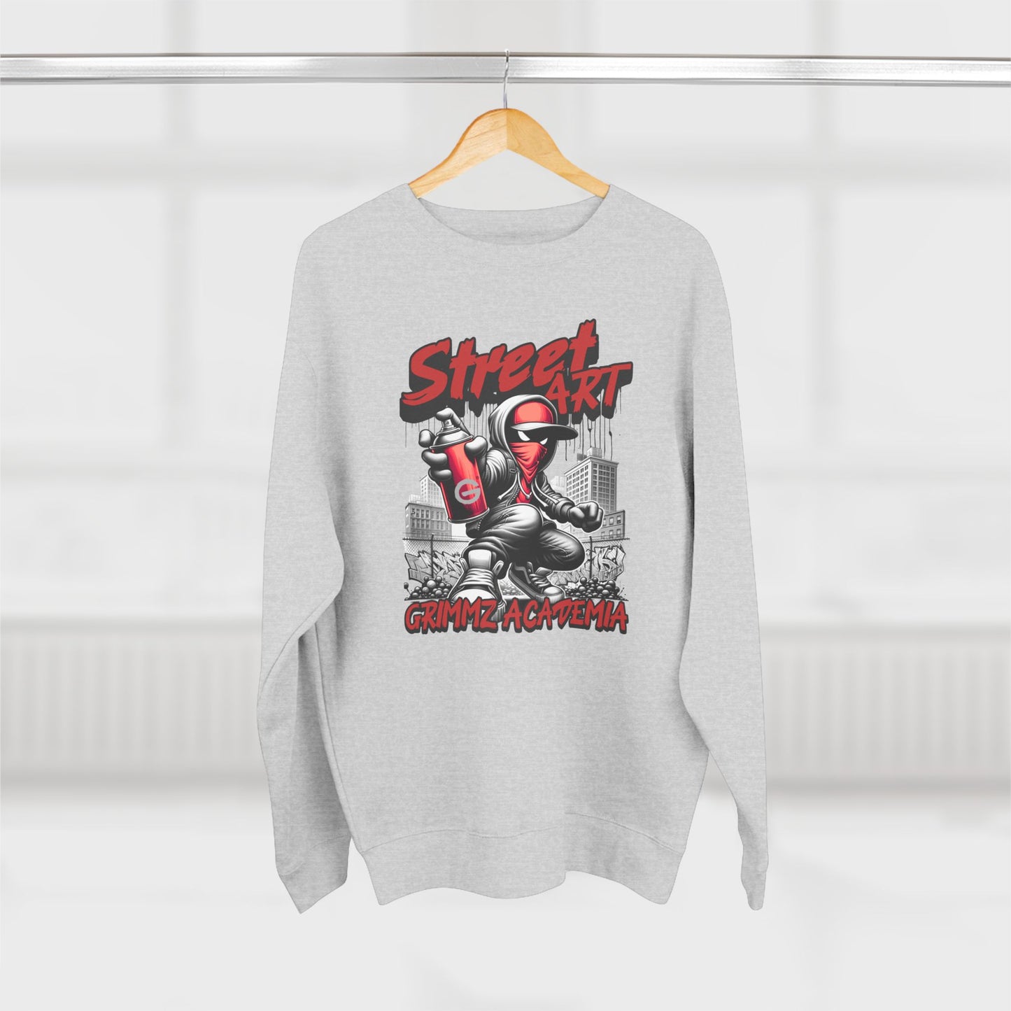 Street Art Graffiti Skater Sweatshirt