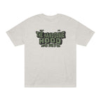 The Handsome Hood Tee — Vintage Military Green Graphic T-Shirt