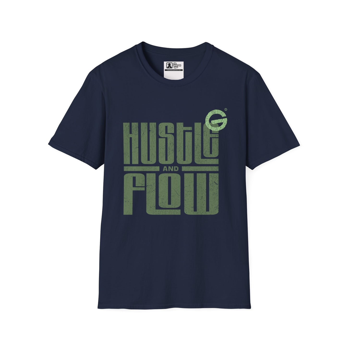Hustle and Flow T-Shirt — Vintage Green Graphic Tee