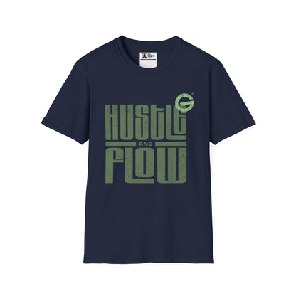 Hustle and Flow T-Shirt — Vintage Green Graphic Tee