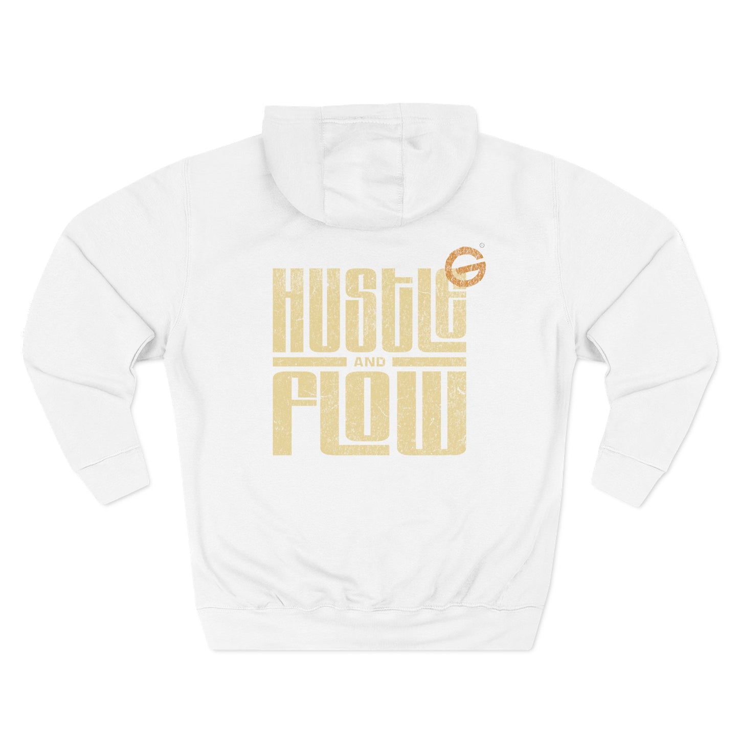 Hustle Flow Retro Gold Hoodie