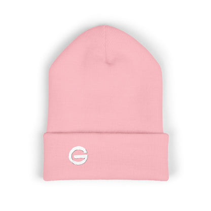 Yellow G Logo Knit Beanie