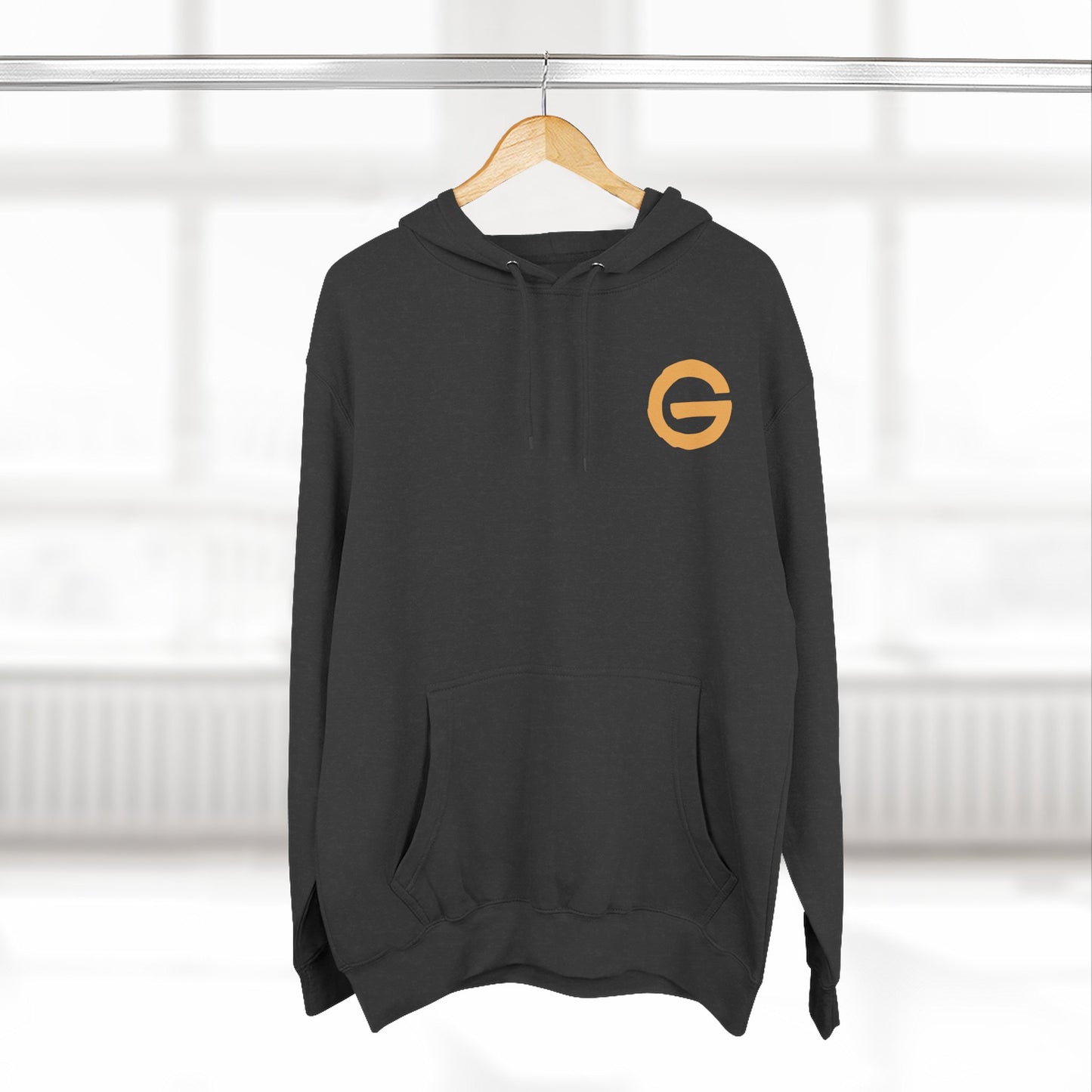 G Circle Logo Hoodie Minimalist