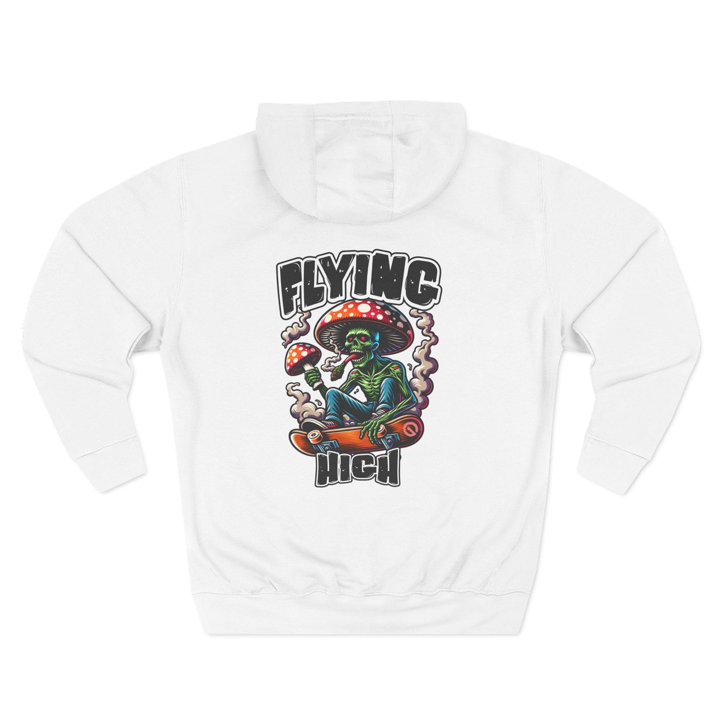 Flying High Mushroom Skateboard Hoodie