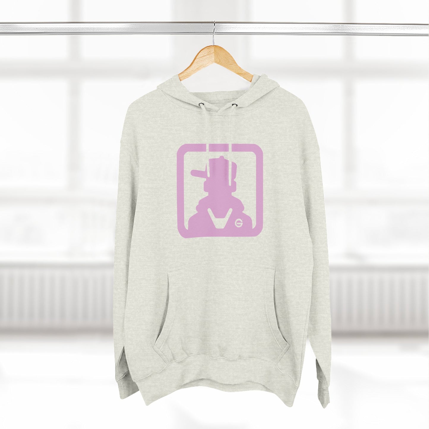 Pastel Pink Cat Hoodie