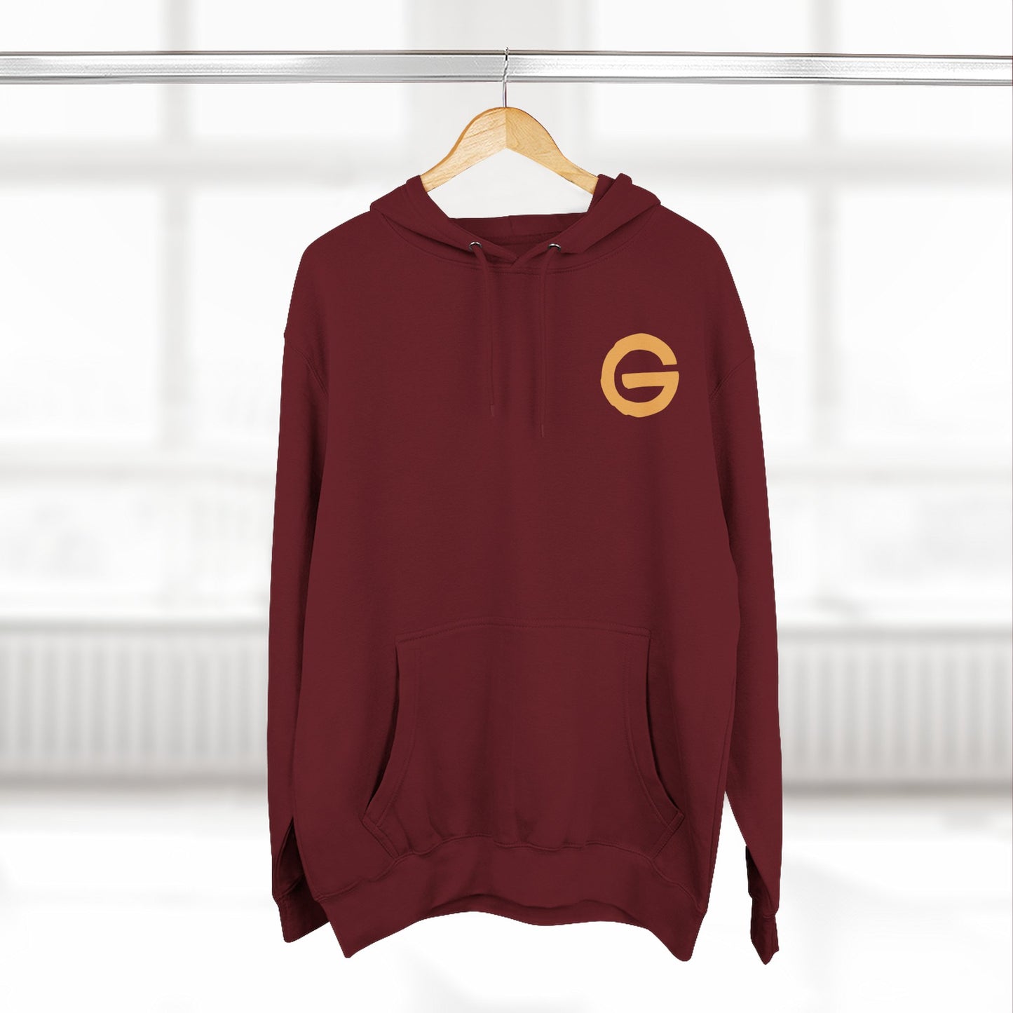 G Circle Logo Hoodie Minimalist