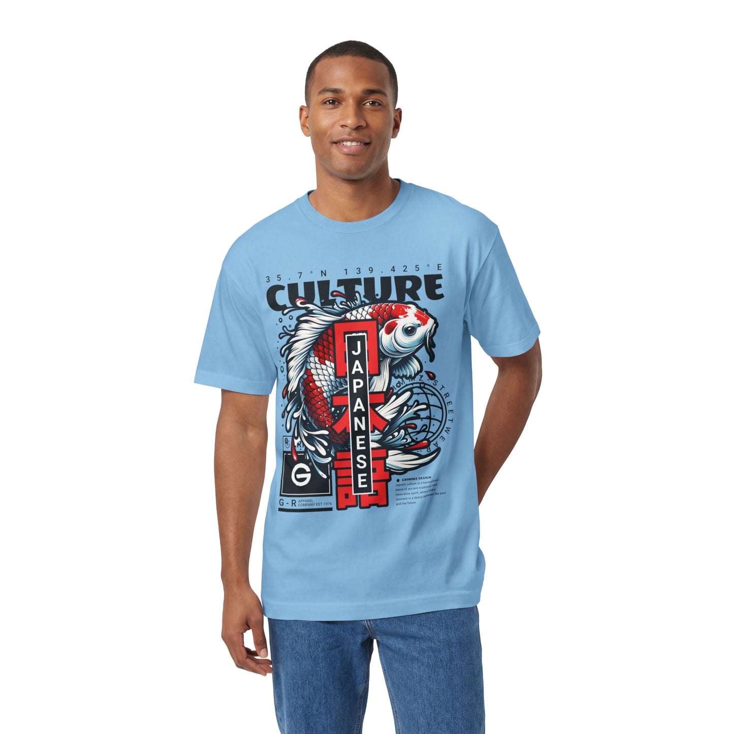 Japanese Koi Culture Graphic Tee