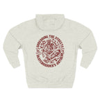 Skateboarders In Hell Graphic Hoodie — Retro Skate Circle Design