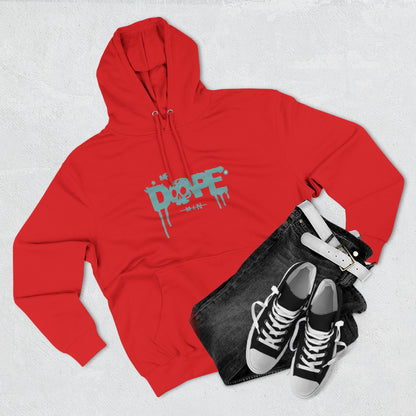 Dope Skull Fleece Hoodie Graphic Streetwear