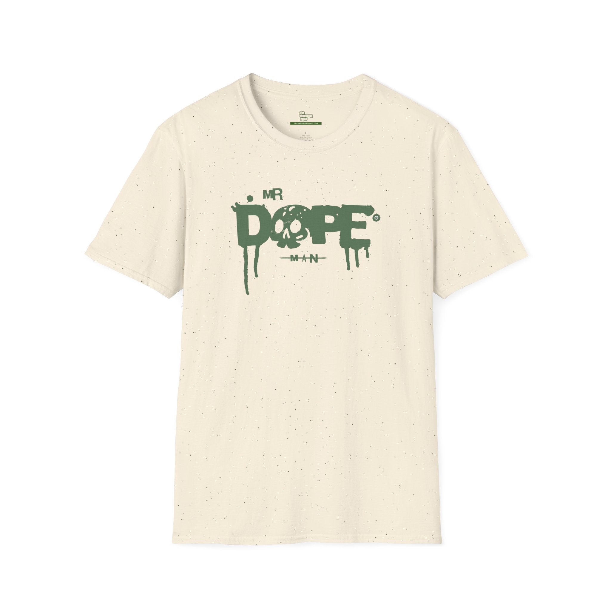 Dope Skull Graffiti T-Shirt — "Mr Dope" Drip Streetwear Tee