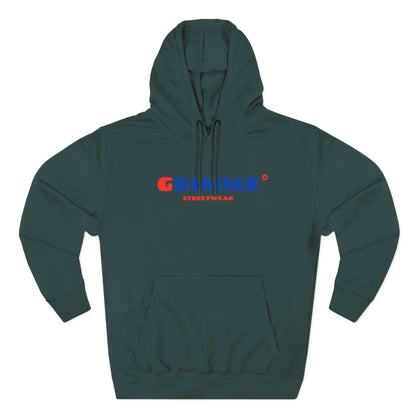 GRIIMZ Bold Red Blue Hoodie