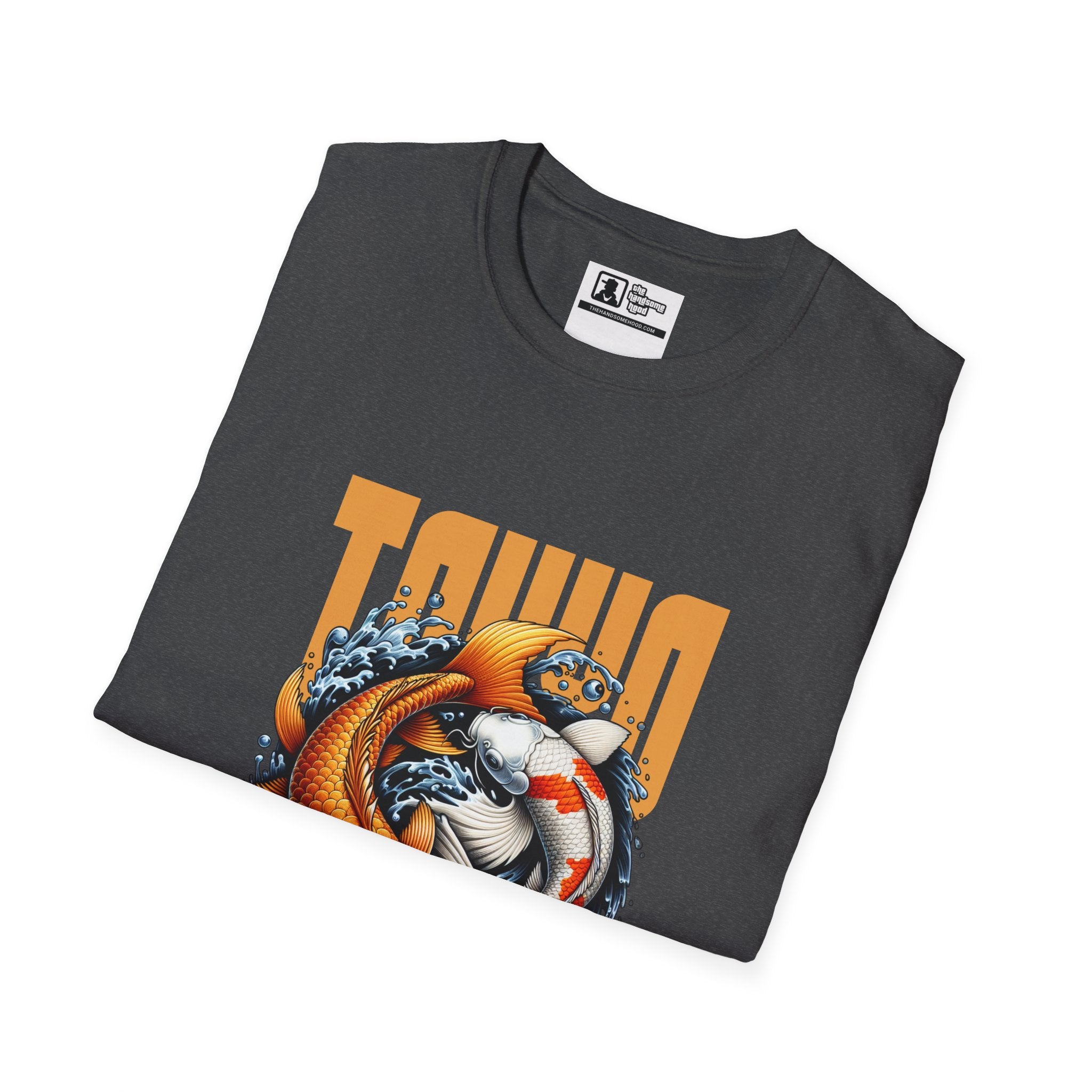 Tokyo Koi Graphic T-Shirt — Retro Japanese Fish Design