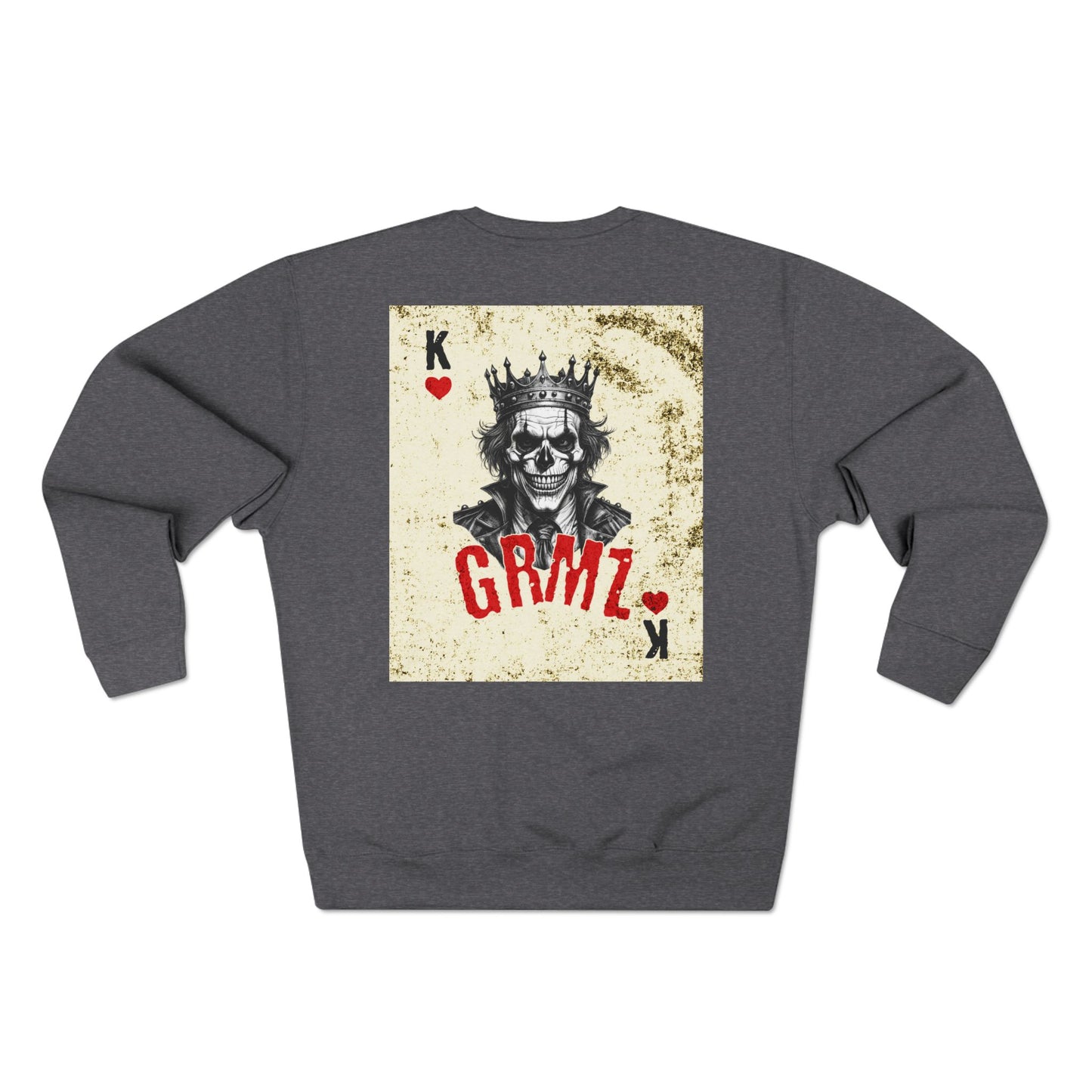 GRMZ Playing Card Skull Crewneck