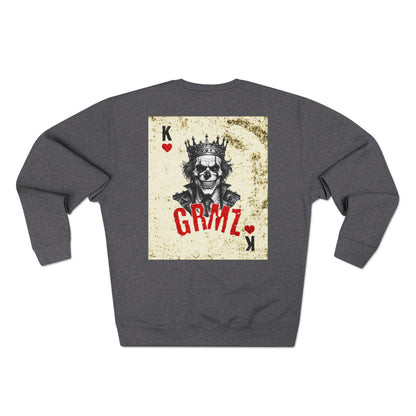 GRMZ Playing Card Skull Crewneck