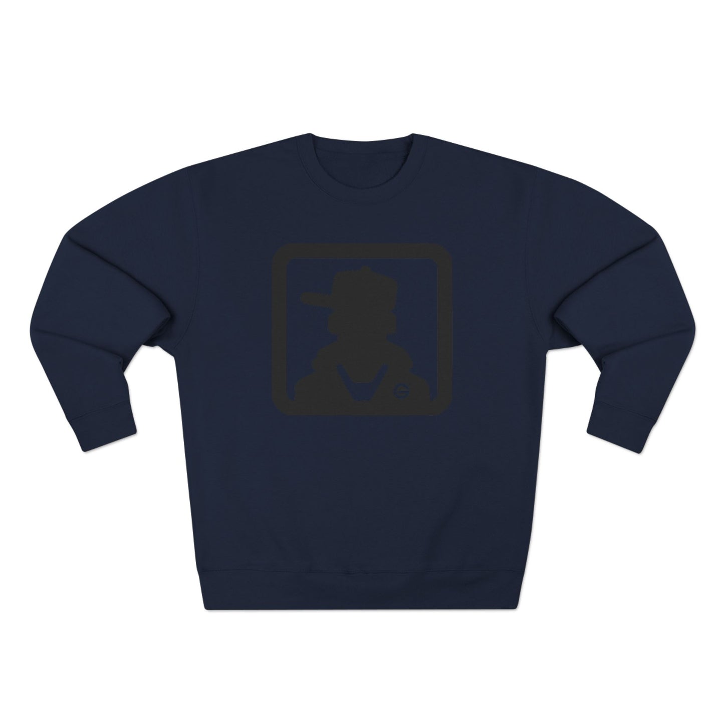 Vintage Detective Silhouette Crewneck Sweatshirt