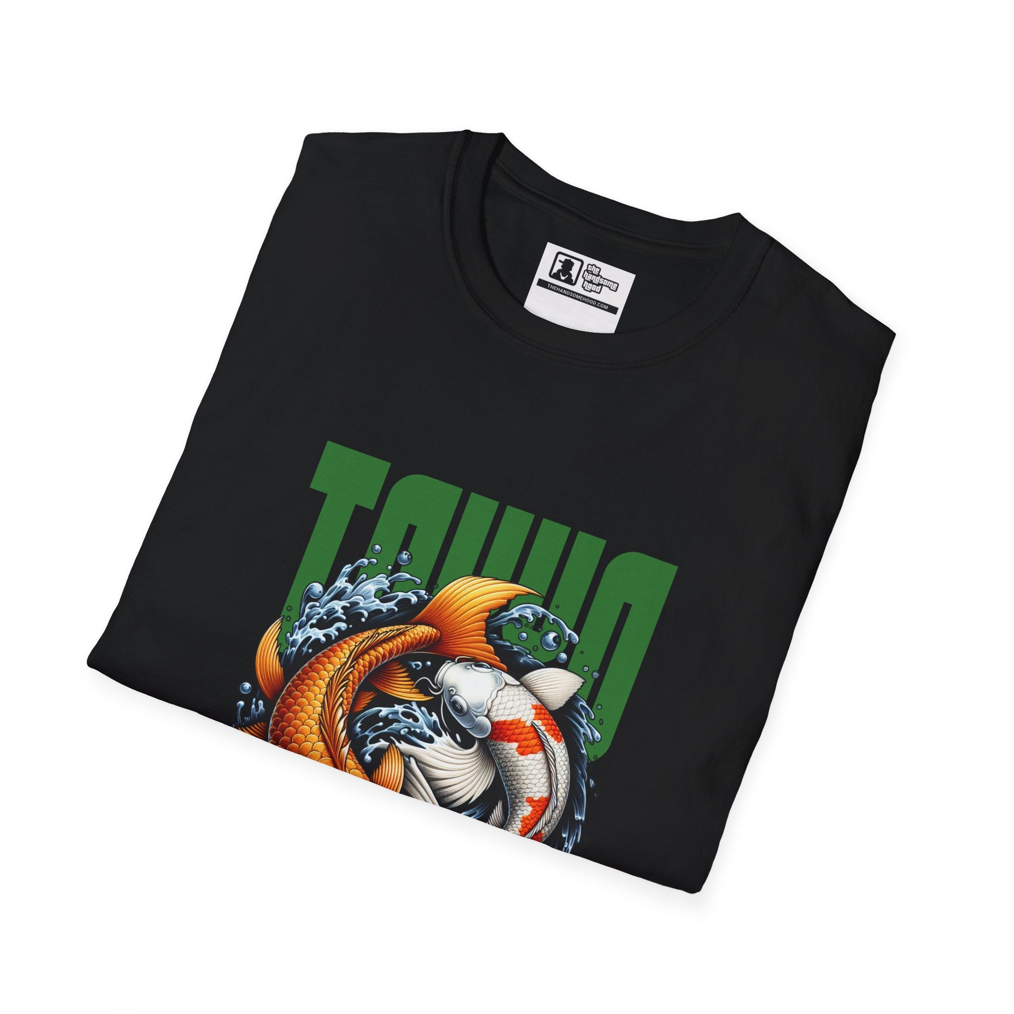 Koi Fish Tokyo Graphic T-Shirt – Japanese Wave Art Tee