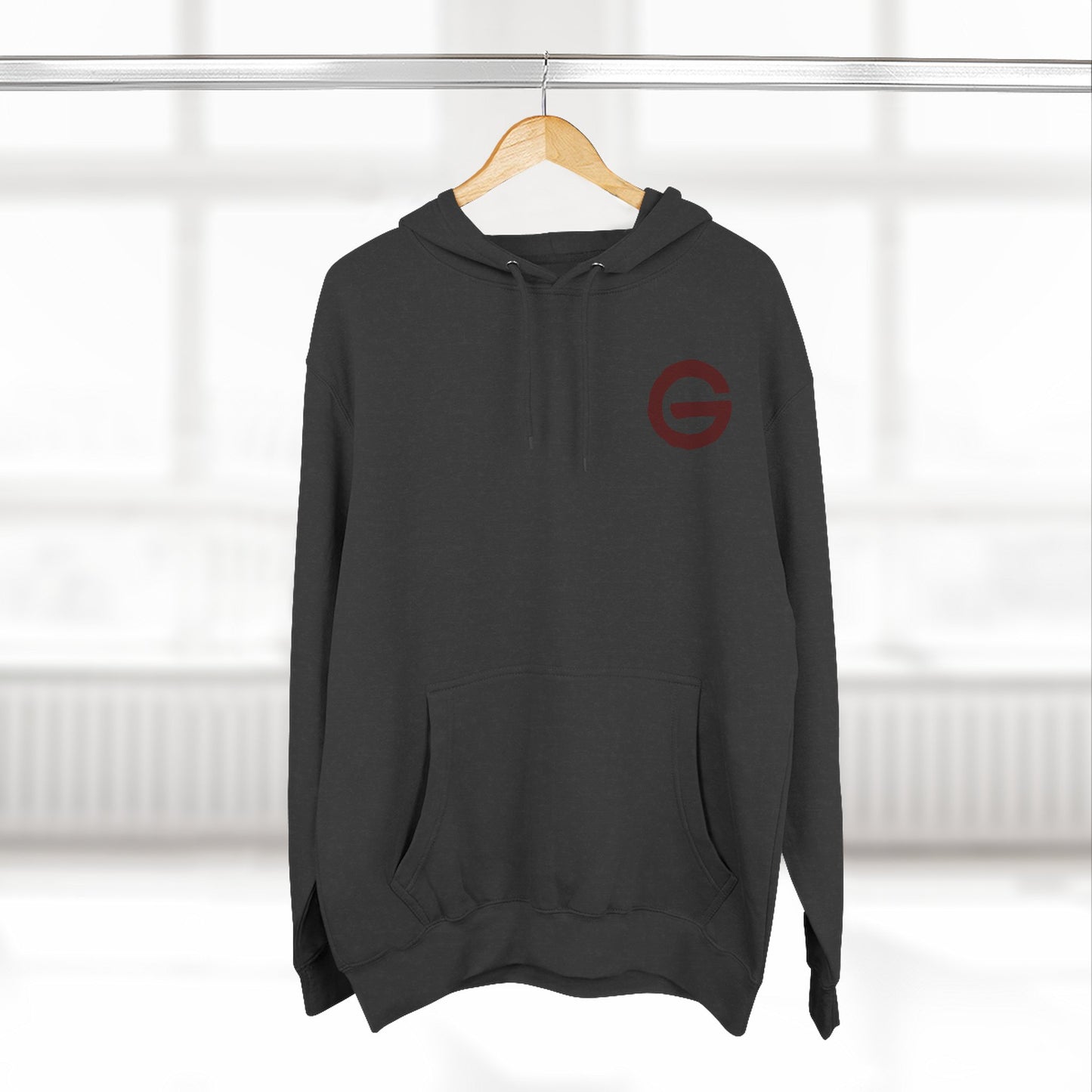Minimalist 'G' Logo Hoodie Three-Panel
