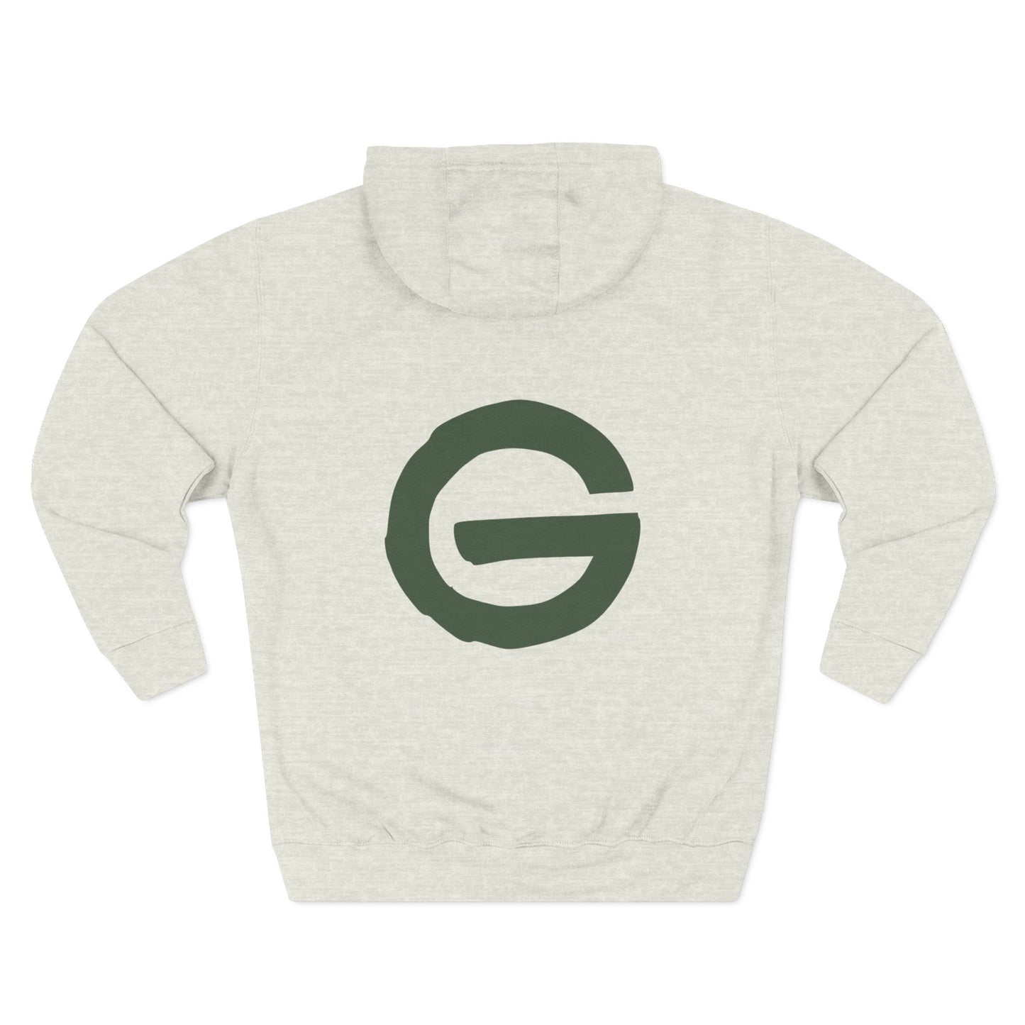 Minimalist Green 'G' Logo Hoodie