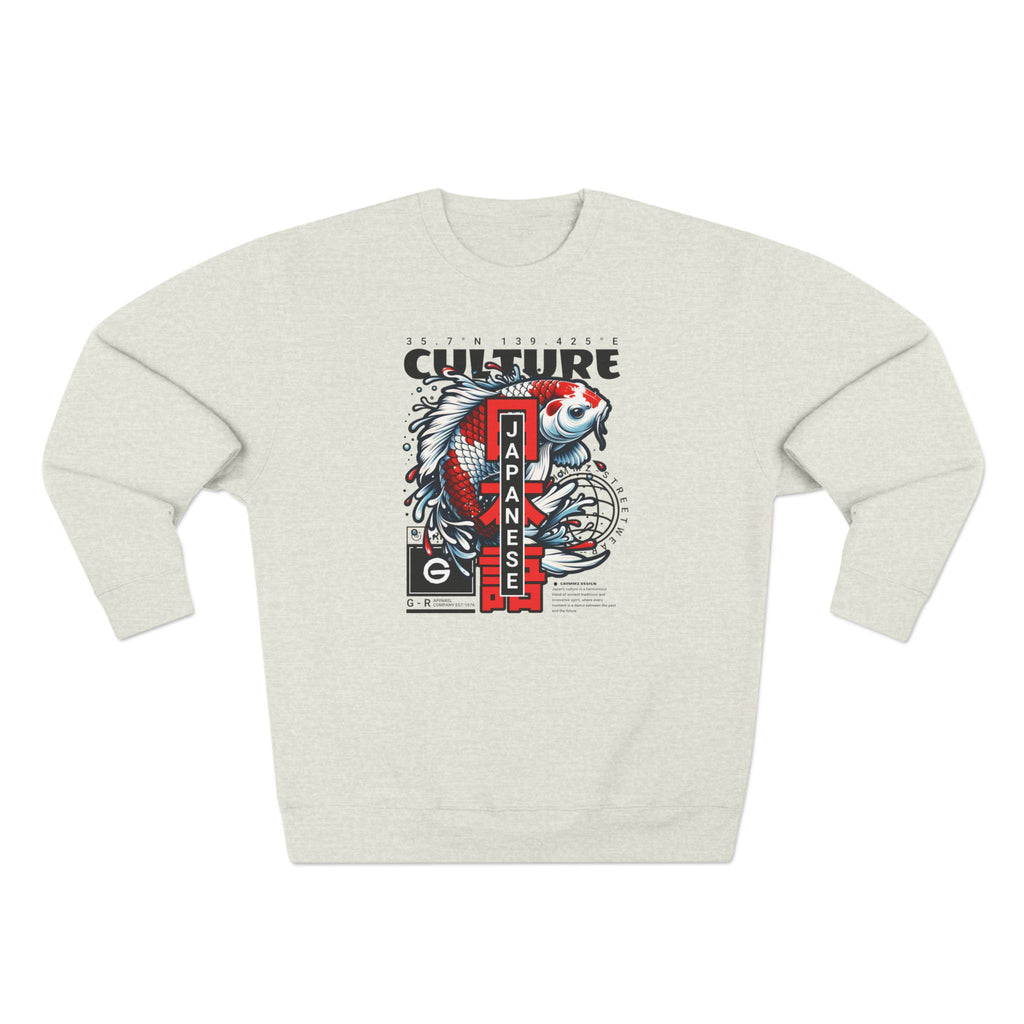 Japanese Koi Culture Crewneck Sweatshirt