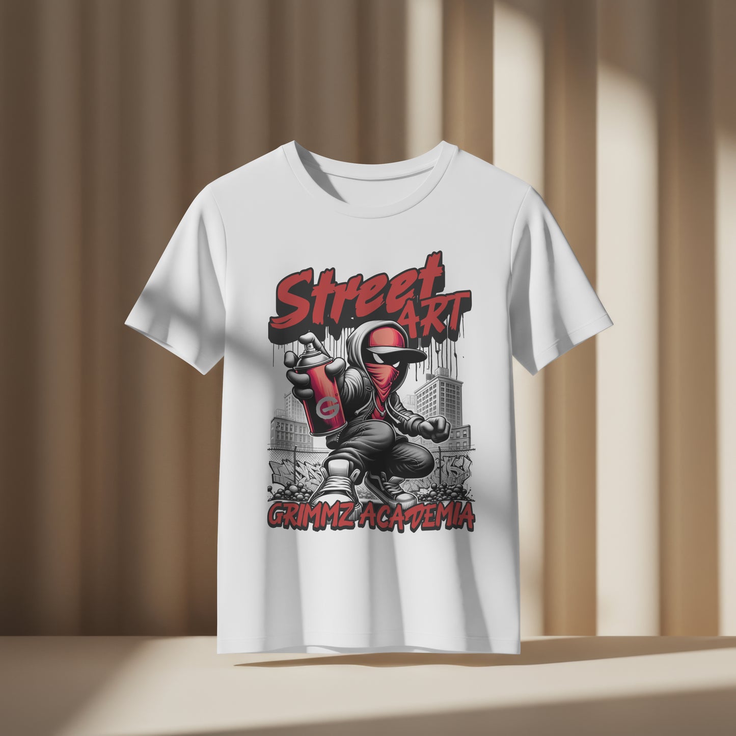 GRIMMZ UNISEX T-SHIRT STREET ART
