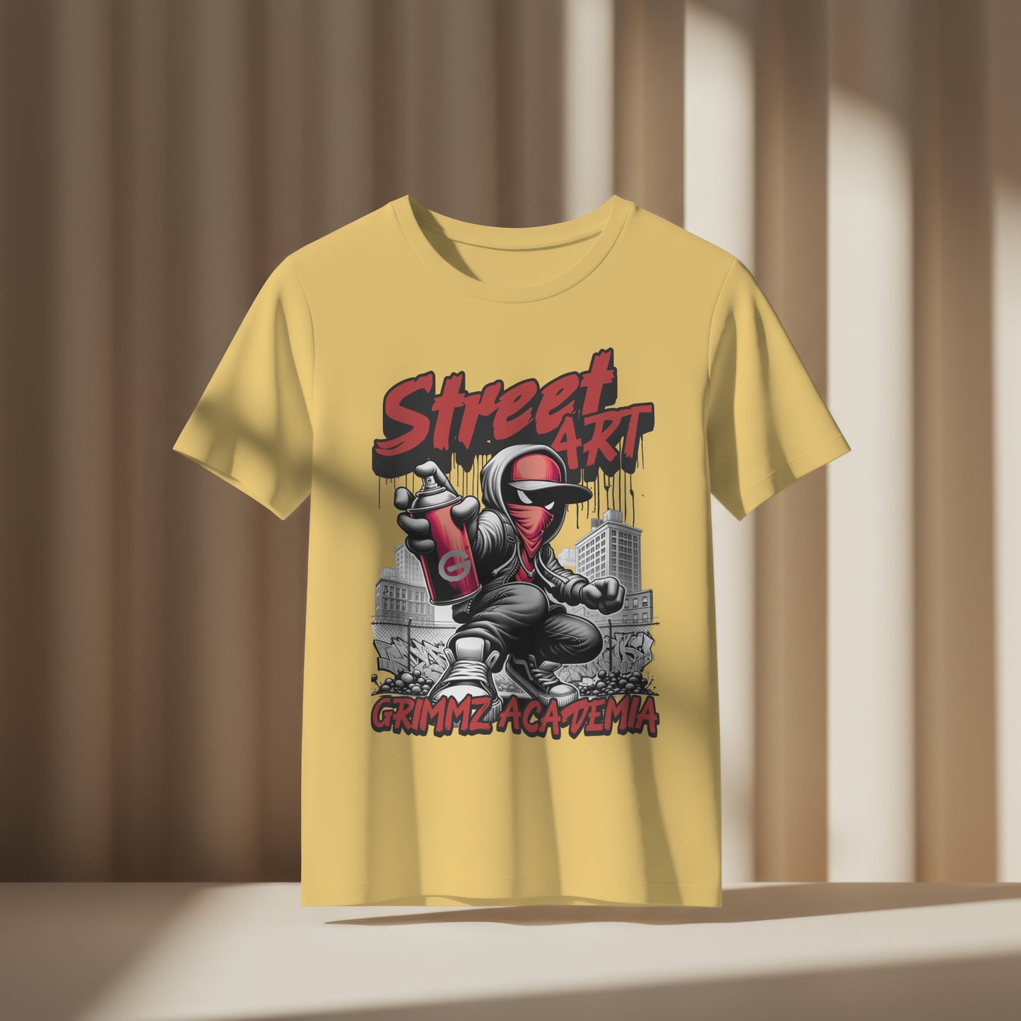 GRIMMZ UNISEX T-SHIRT STREET ART