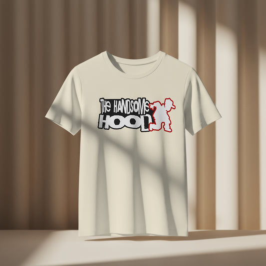 THE HANDSOME HOOD UNISEX T-SHIRT TAG MAN RED
