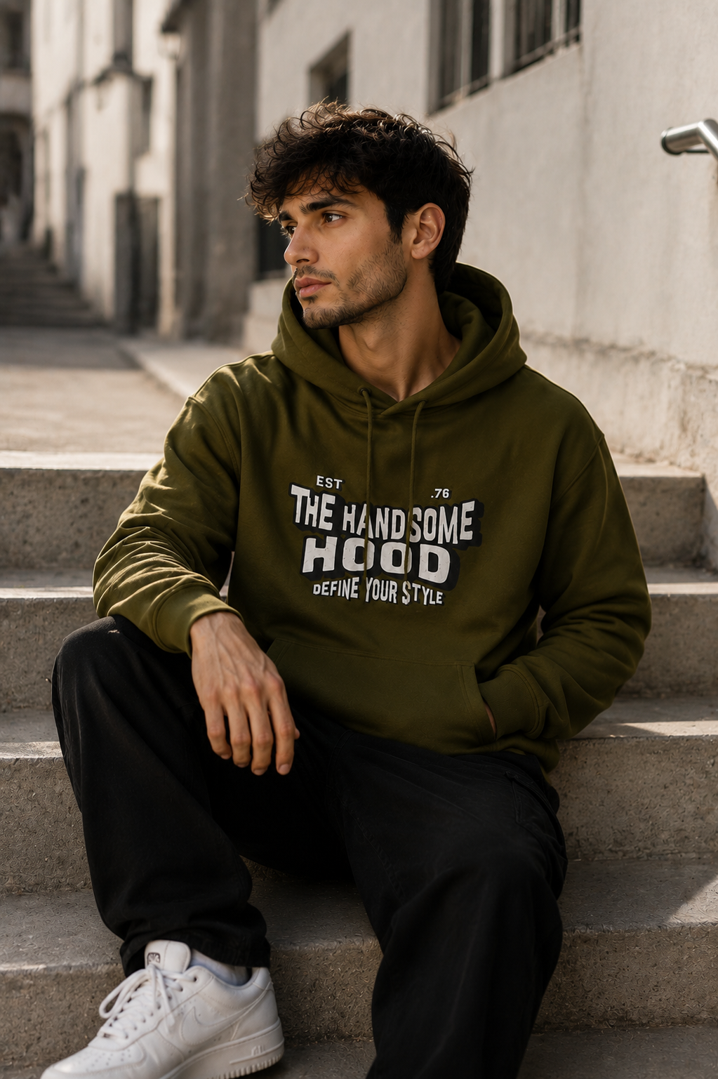Fashion model — right